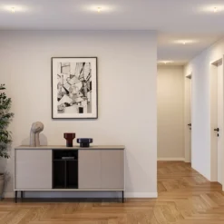 Molto Luce Einbaulampe Willi 68R, weiß, Aluminium, E27