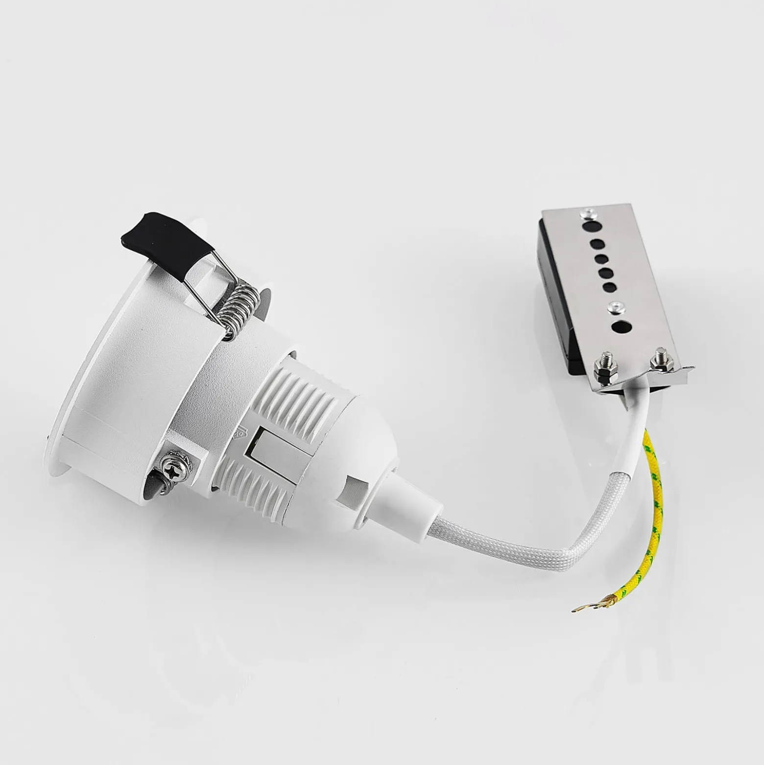 Molto Luce Einbaulampe Willi 68R, weiß, Aluminium, E27