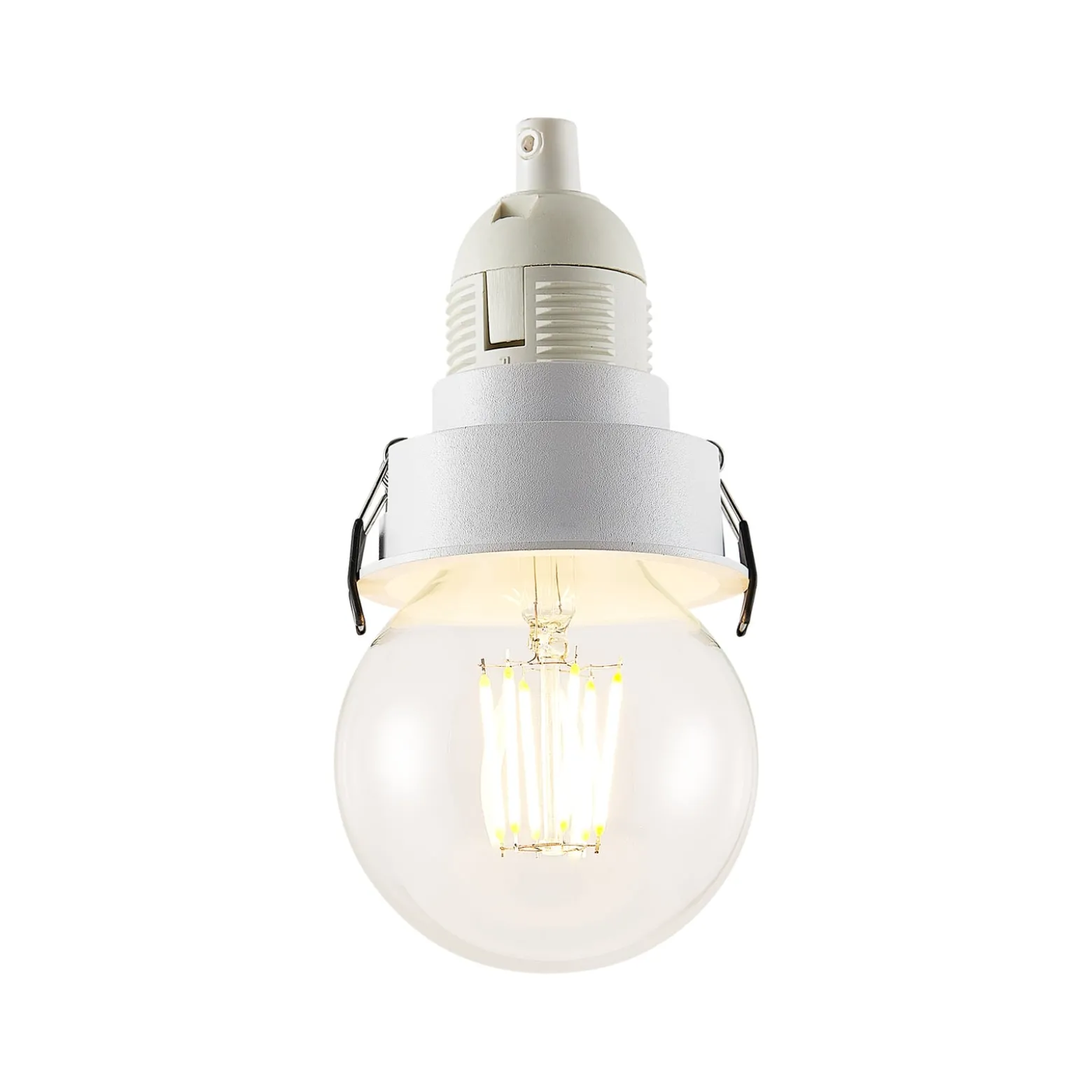Molto Luce Einbaulampe Willi 68R, weiß, Aluminium, E27