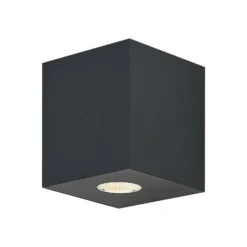 Molto Luce LED-Außenwandlampe Wado, anthrazit, Aluminium