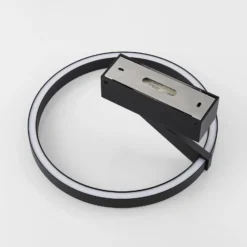 Molto Luce LED-Deckenlampe Melli SDI, schwarz, Alu, Ø 33 cm