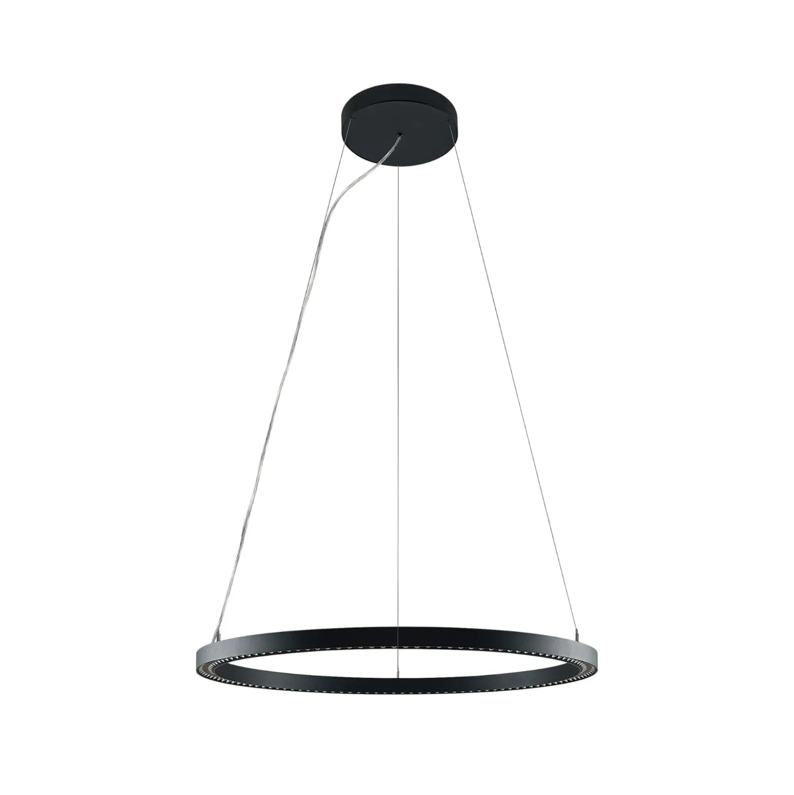 Molto Luce LED-Hängelampe Perfora Pro, schwarz, Ø 90,5 cm