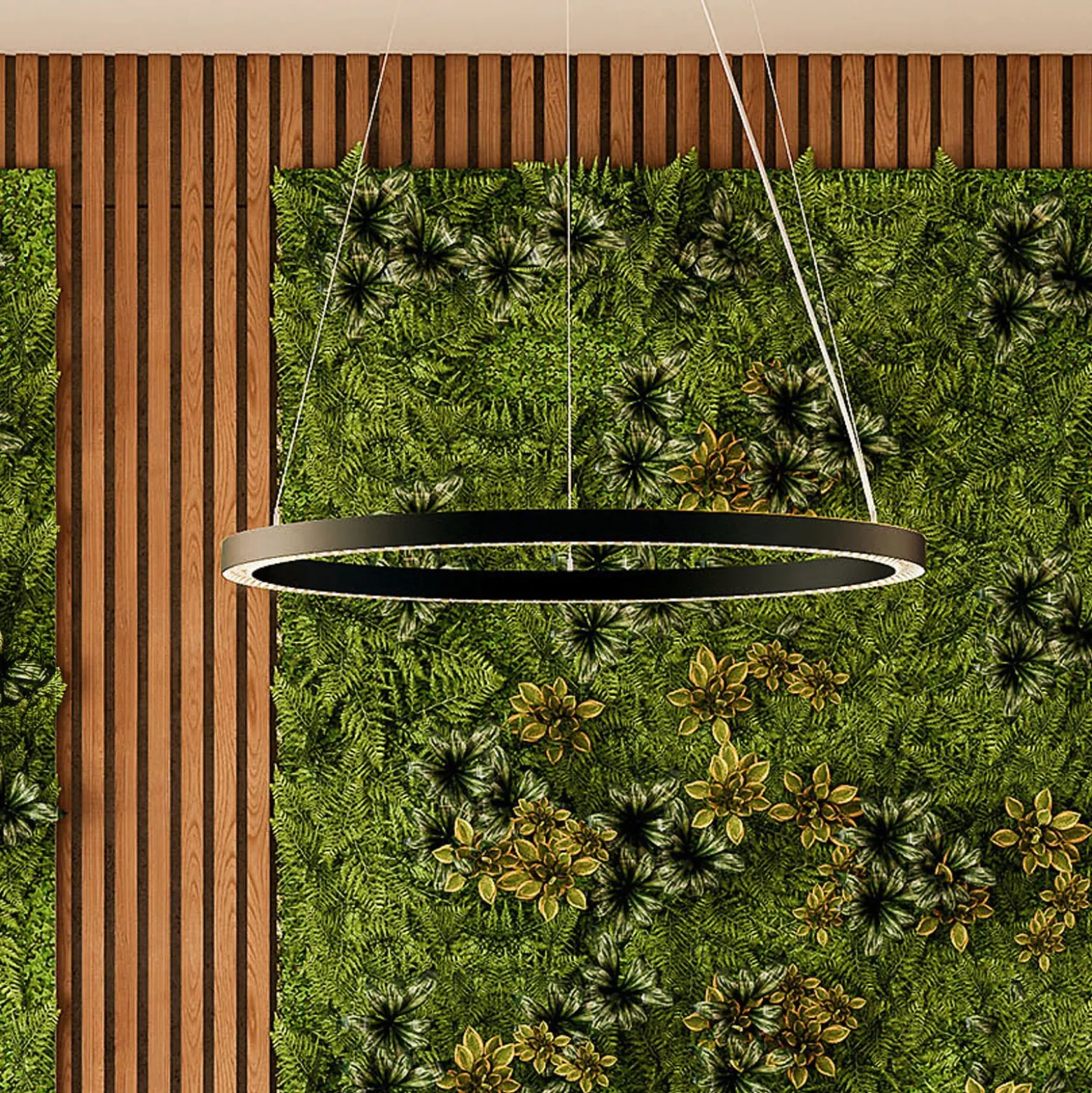Molto Luce LED-Hängelampe Perfora Pro, schwarz, Ø 90,5 cm