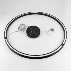 Molto Luce LED-Hängelampe Perfora Pro, schwarz, Ø 120,5 cm