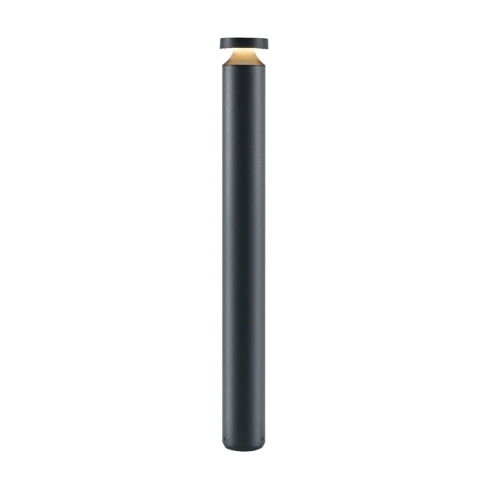 Molto Luce LED-Wegelampe Mona, Ø 10 cm, Alu, Höhe 85 cm