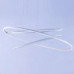 Nemo Ellisse Triple Hängeleuchte 2.700K aluminium
