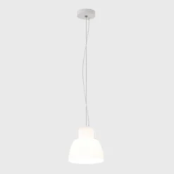 Nemo Hängeleuchte Lorosae, weiß, Ø 20 cm, Glas, E27