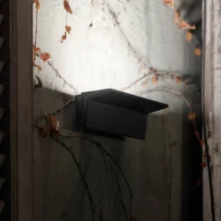 Nemo LED-Außenwandleuchte Zena, schwarz, 3.000 K, IP44