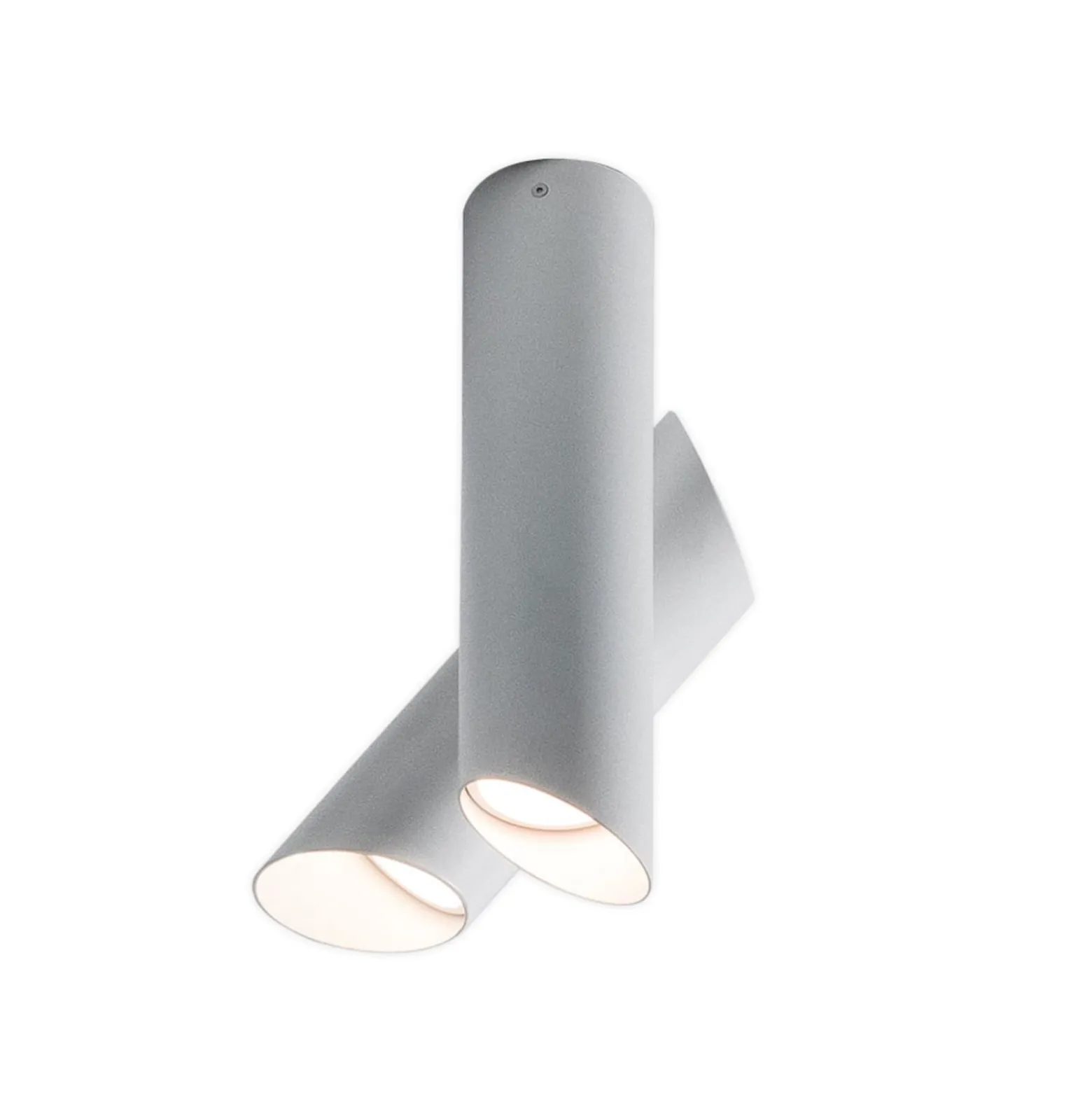 Nemo Tubes LED-Deckenleuchte zweiflammig weiß/weiß
