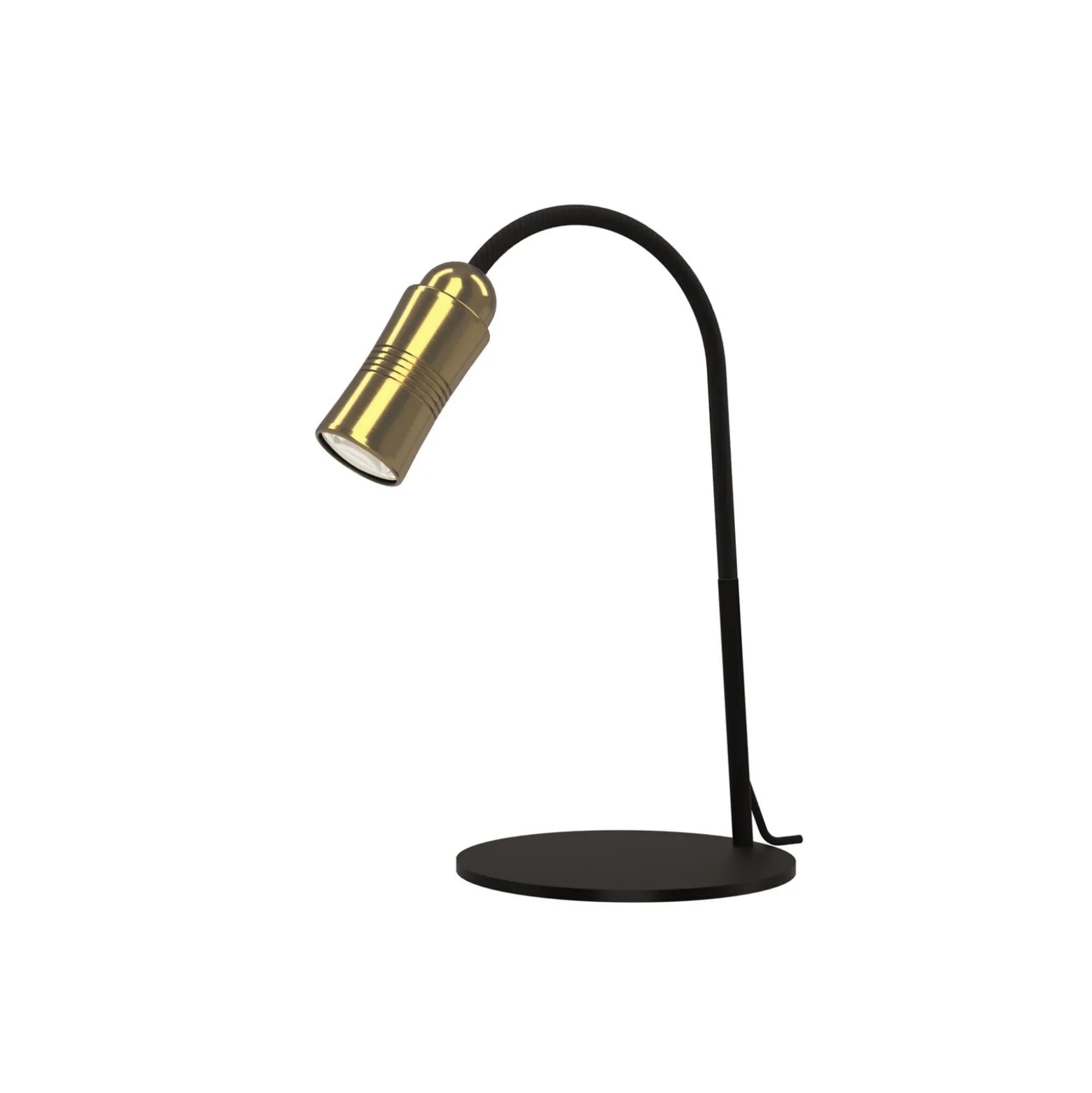 Neo! Table LED-Tischlampe dimmbar messing/schwarz