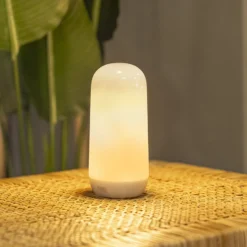 Newgarden Candy LED-Tischleuchte mit Flammeneffekt