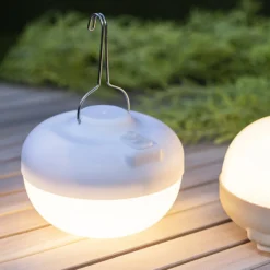 Newgarden Cherry LED-Dekorationsleuchte beige/weiß