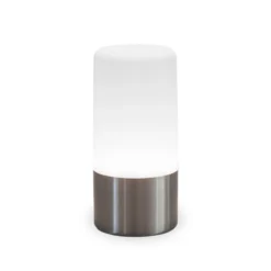 Newgarden LED-Akku-Tischleuchte Maia, grau, IP54, RGBW