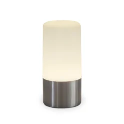 Newgarden LED-Akku-Tischleuchte Maia, grau, IP54, RGBW