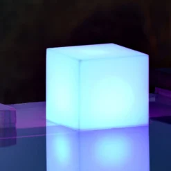 Newgarden Solarleuchte Cuby Würfel, Höhe 32 cm