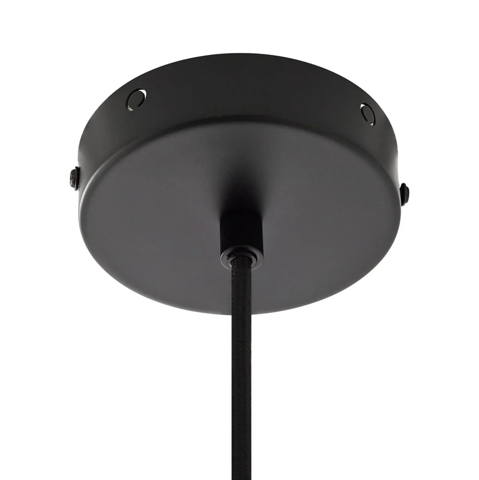 NOLA Hängeleuchte Oura, Ø 15 cm, schwarz, Eisen, E27