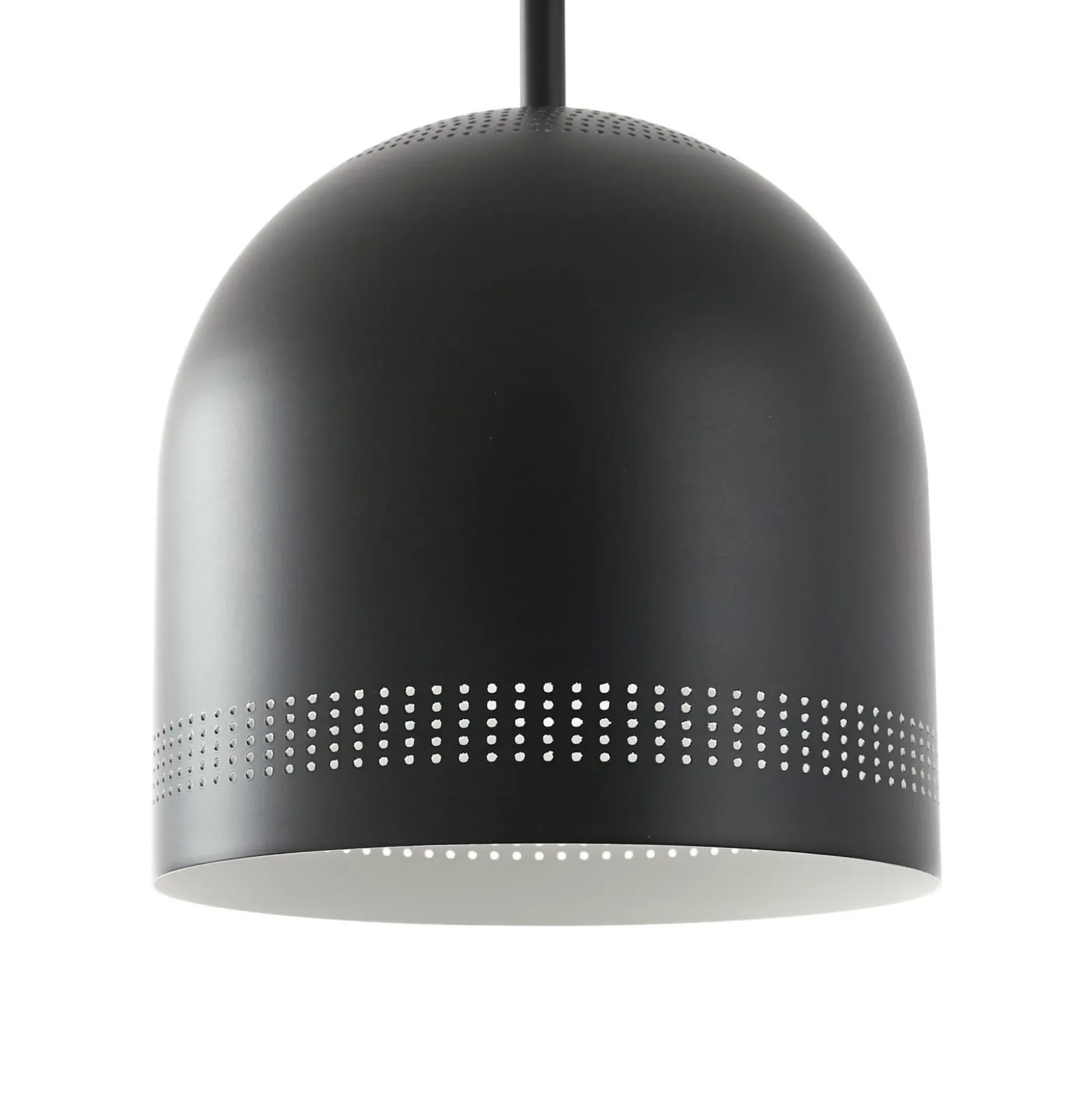 NOLA Hängeleuchte Oura, Ø 15 cm, schwarz, Eisen, E27