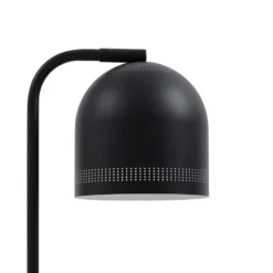 NOLA Tischleuchte Oura, schwarz, Höhe 45 cm, Eisen, E14