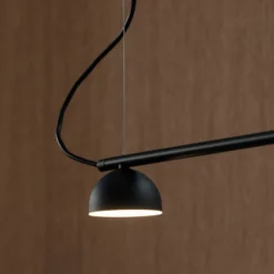 Northern Blush LED-Hängeleuchte, 3-flg., schwarz