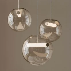 Northern Reveal LED-Hängeleuchte Rauchglas Ø 45 cm