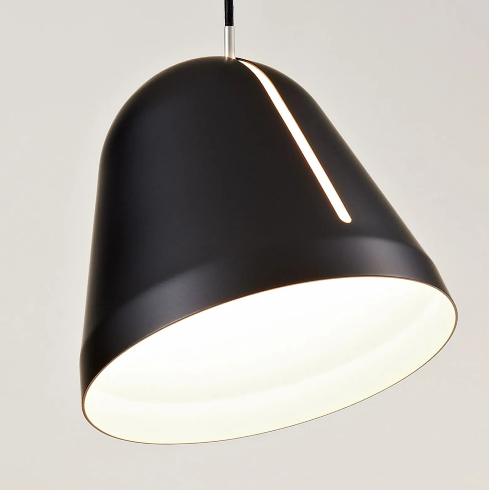 Nyta Tilt Pendelleuchte, Kabel 3m schwarz, schwarz