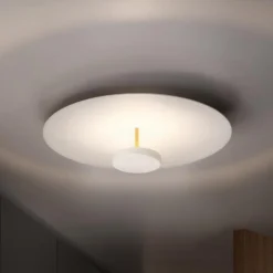 OLEV LED-Deckenlampe OVERFLY PLUS, weiß, Ø 75 cm, Metall 927