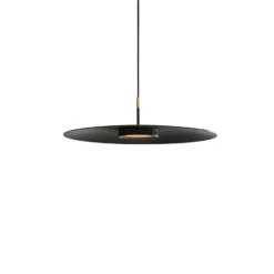 OLEV LED-Hängelampe OVERFLY PLUS, schwarz Ø 55 cm Metall 927