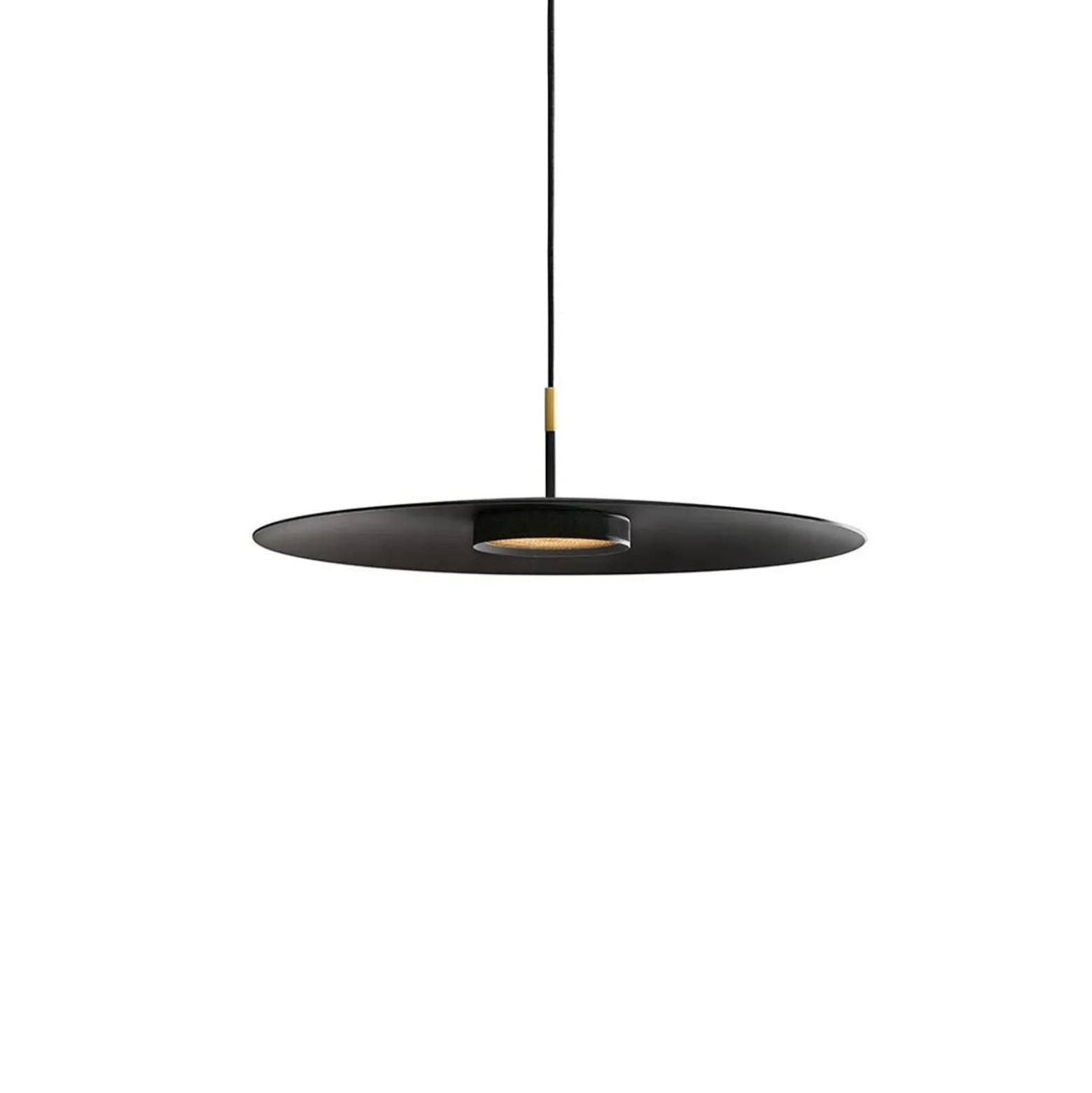 OLEV LED-Hängelampe OVERFLY PLUS, schwarz Ø 55 cm Metall 927