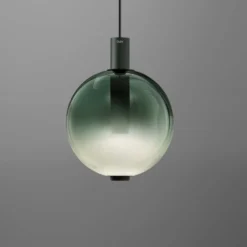 OLEV LED-Hängeleuchte BEAM STICK NUANCE, grün, Ø 20 cm, 927