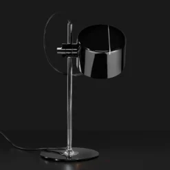 Oluce Mini Coupè LED-Tischleuchte, schwarz