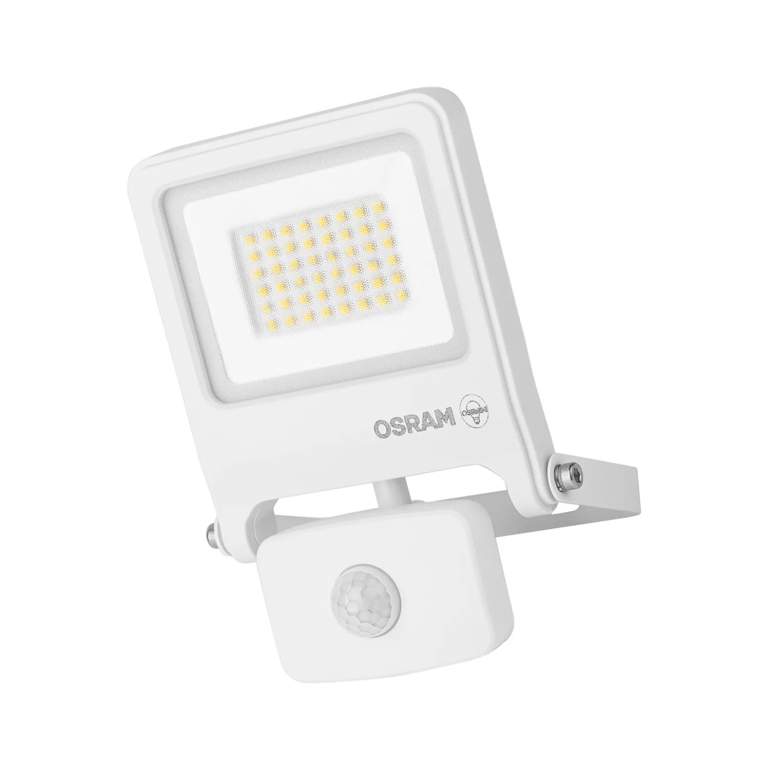 OSRAM Außenstrahler ENDURA FLOOD, weiß, Sensor 30 W 830 IP44