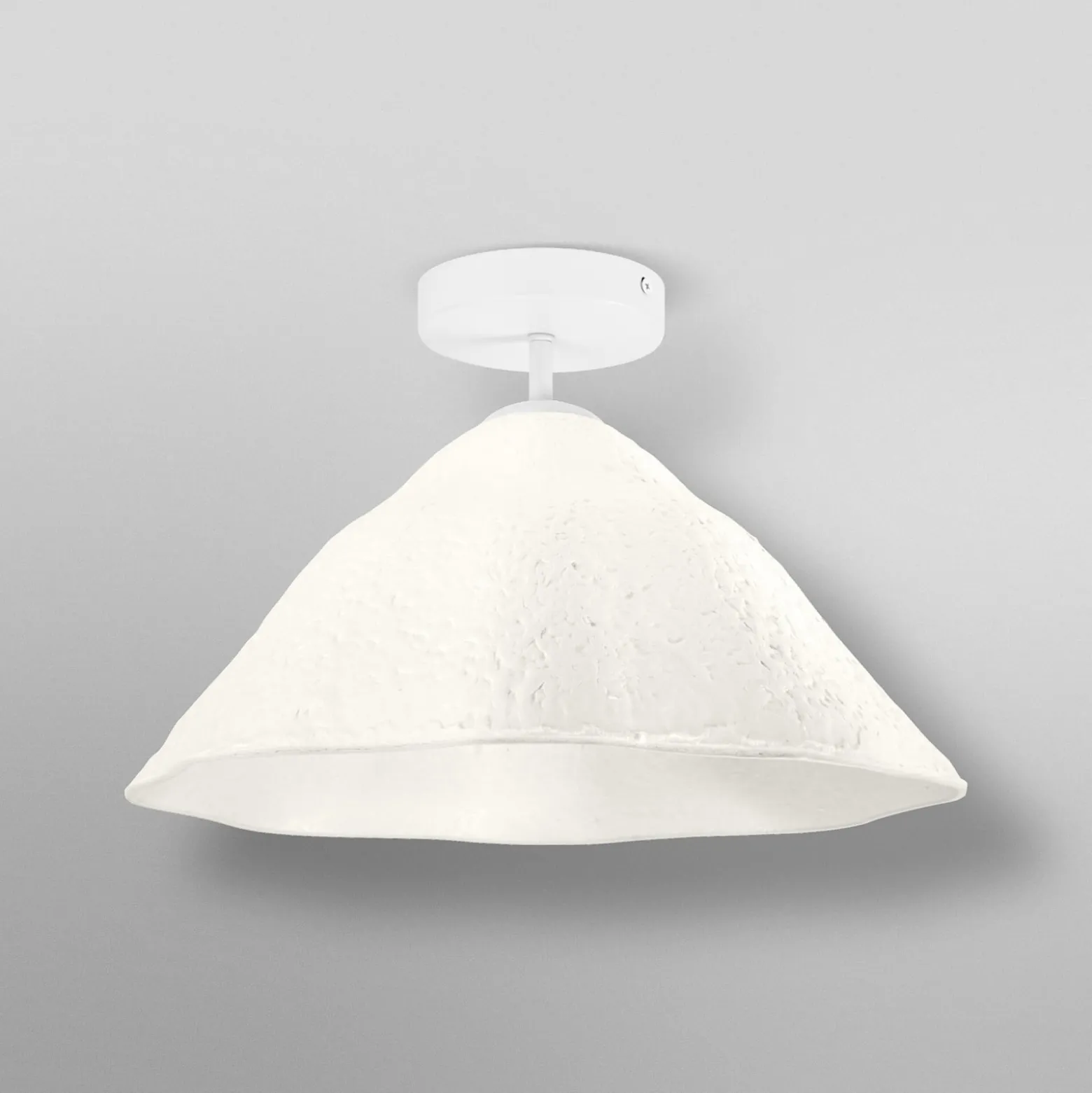OSRAM Deckenlampe Decor Lotus Leaf, 1-fl., weiß, Papier, E27