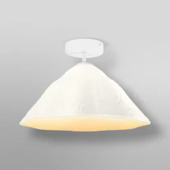 OSRAM Deckenlampe Decor Lotus Leaf, 1-fl., weiß, Papier, E27
