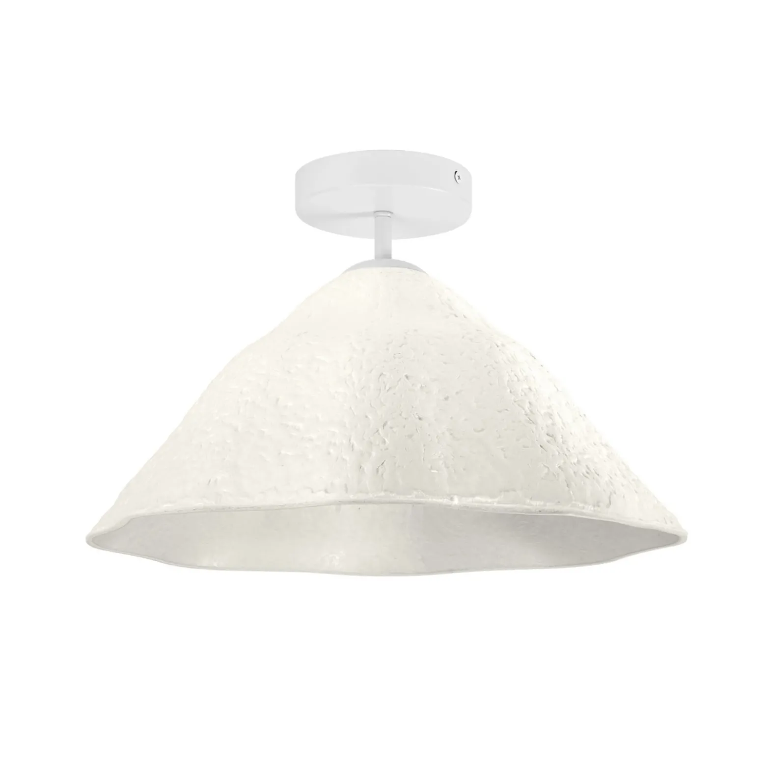 OSRAM Deckenlampe Decor Lotus Leaf, 1-fl., weiß, Papier, E27