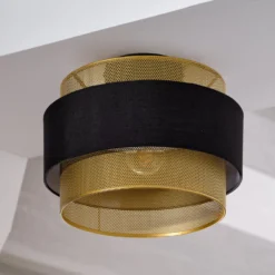 OSRAM Deckenleuchte Decor Hornet, 1-flammig, schwarz/gold