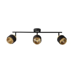 OSRAM Deckenleuchte Decor Spot Hornet, 3-fl., schwarz/gold