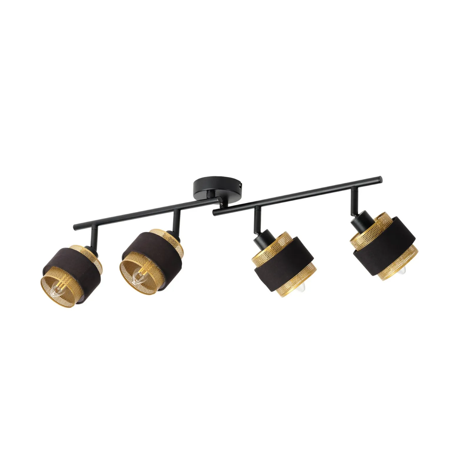 OSRAM Deckenleuchte Decor Spot Hornet, 4-fl., schwarz/gold