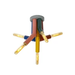 OSRAM Deckenleuchte Decor Straw, 5-fl., Stahl, bunt, E27