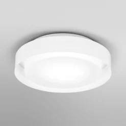 OSRAM Deckenleuchte ORBIS MADRID, weiß, Ø 29 cm, Metall/Glas
