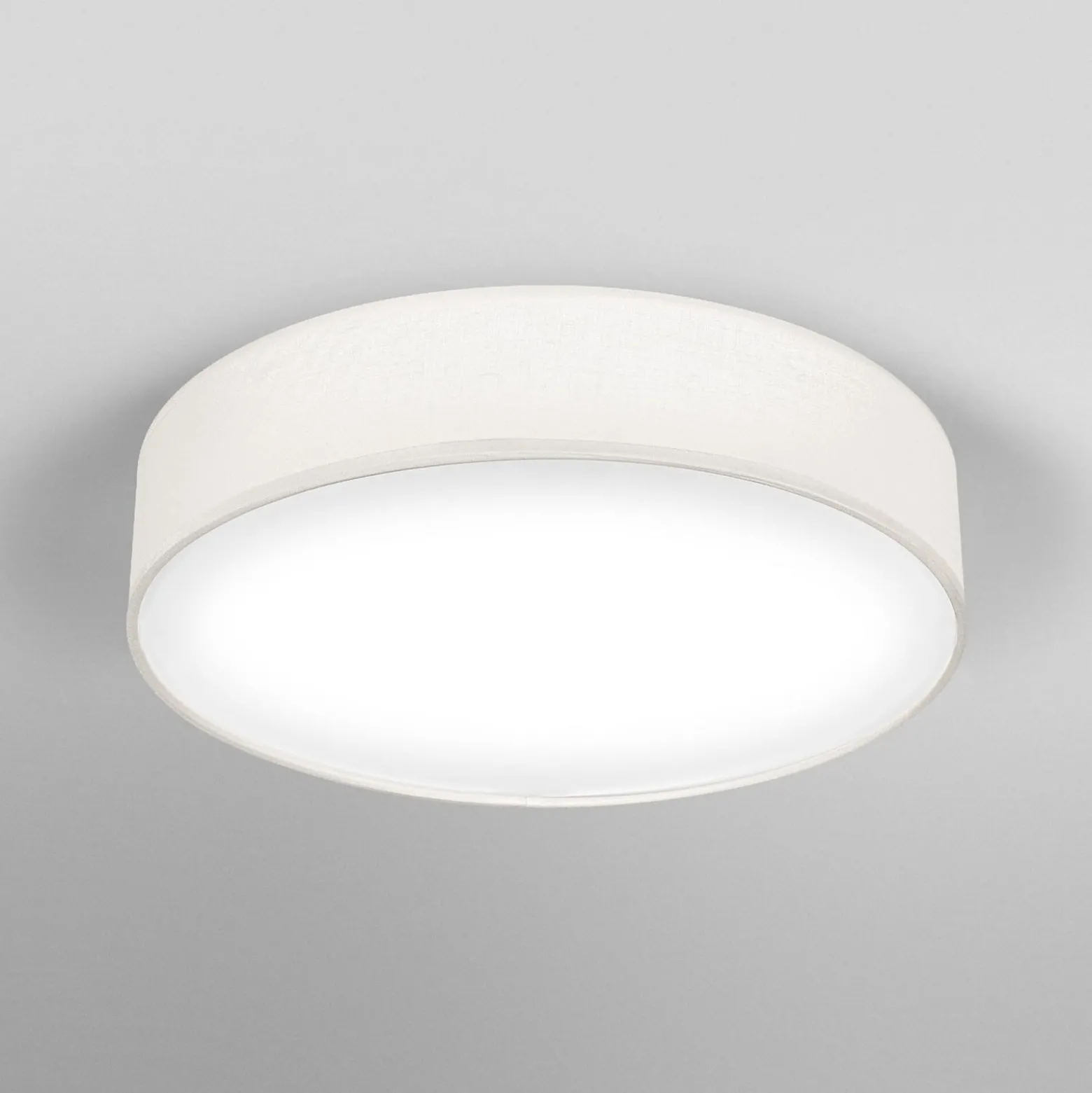 OSRAM Deckenleuchte ORBIS PARIS, beige, Ø 40 cm, Textil, E27