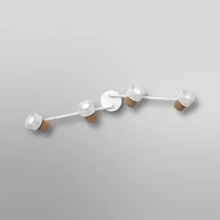 OSRAM Deckenstrahler CORK, weiß, 4 Spots, GU10-LED, 927, dim