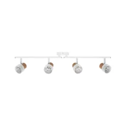 OSRAM Deckenstrahler CORK, weiß, 4 Spots, GU10-LED, 927, dim