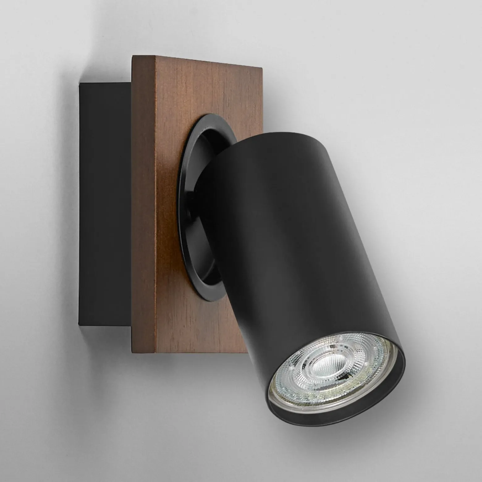 OSRAM Deckenstrahler MERCURY schwarz 1 Spot GU10-LED 927 dim