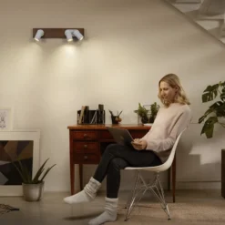 OSRAM Deckenstrahler MERCURY, weiß, 3 Spots GU10-LED 927 dim