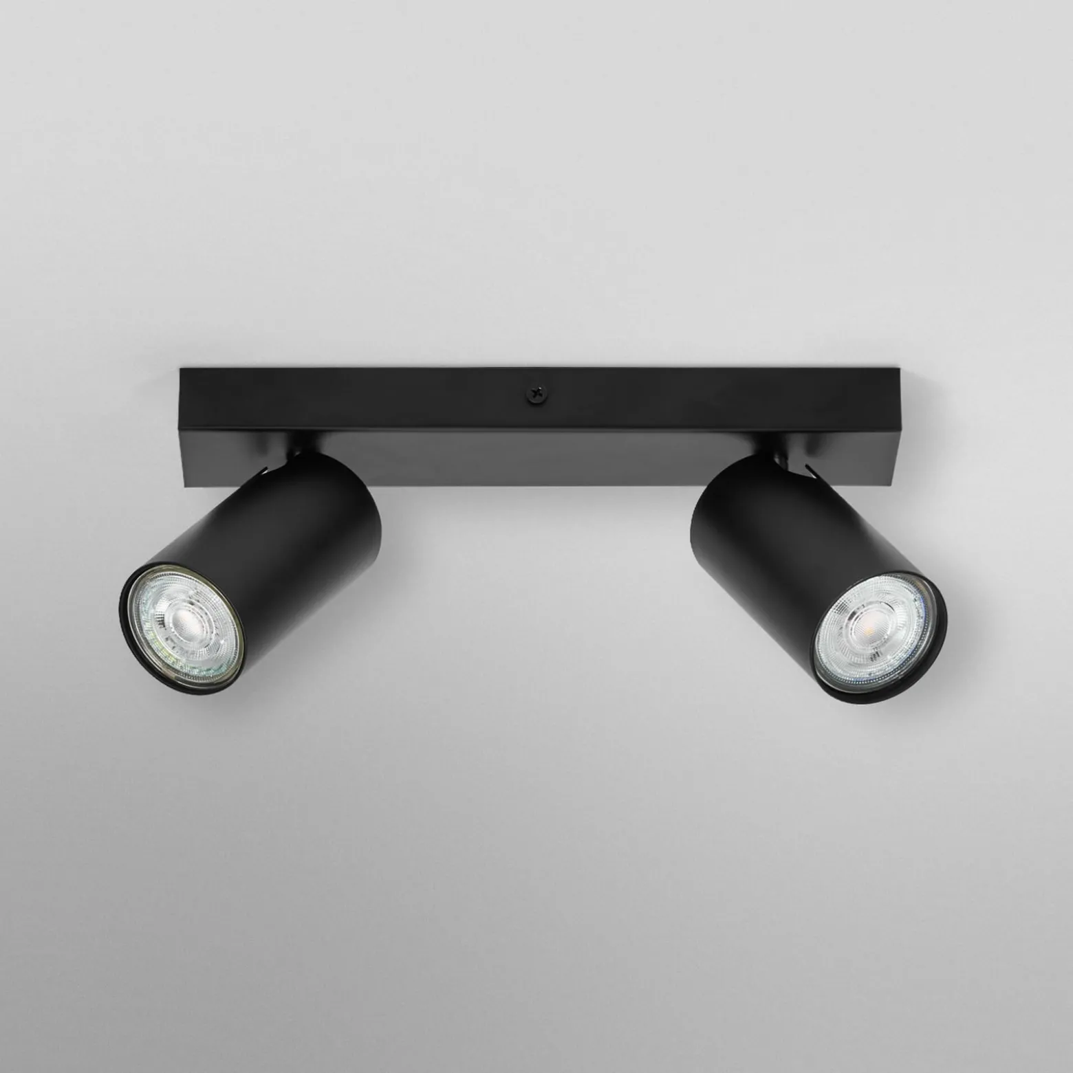 OSRAM Deckenstrahler OCTAGON schwarz 2-flg. GU10-LED 927 dim