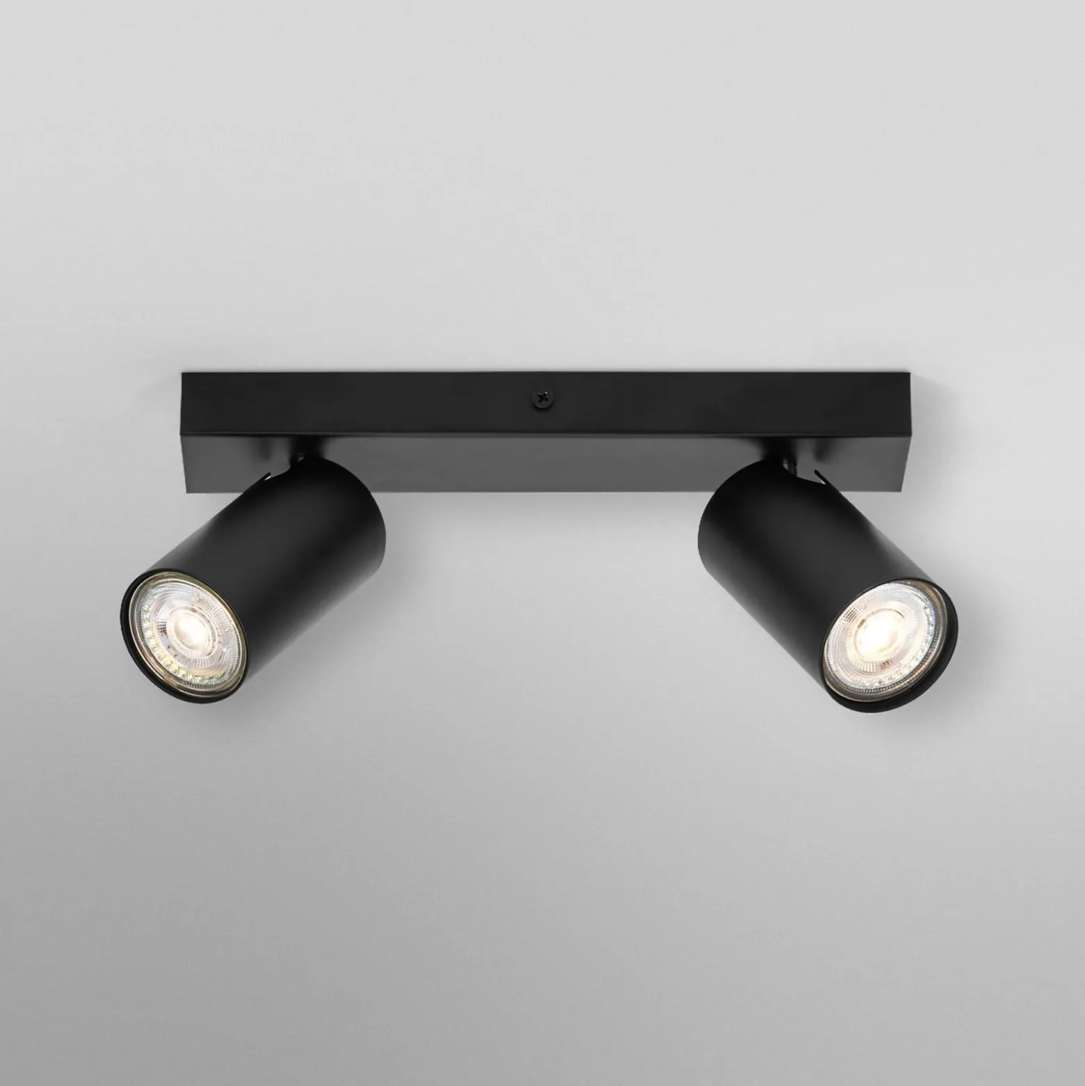 OSRAM Deckenstrahler OCTAGON schwarz 2-flg. GU10-LED 927 dim