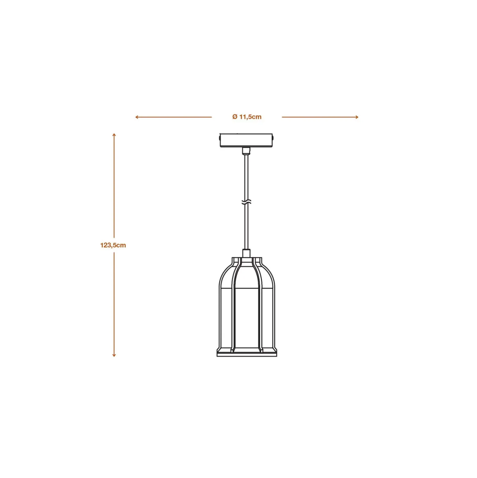 OSRAM Hängelampe CONCRETE SIM, grau, Ø 12 cm, Beton, E27