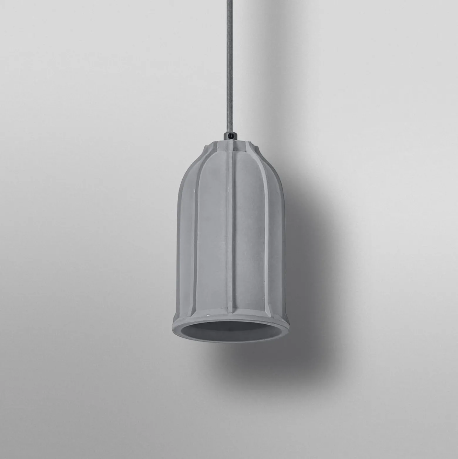 OSRAM Hängelampe CONCRETE SIM, grau, Ø 12 cm, Beton, E27