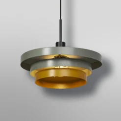 OSRAM Hängeleuchte Decor Layers, grün/gelb, Stahl, E27
