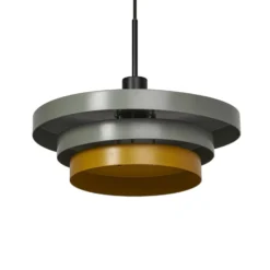 OSRAM Hängeleuchte Decor Layers, grün/gelb, Stahl, E27